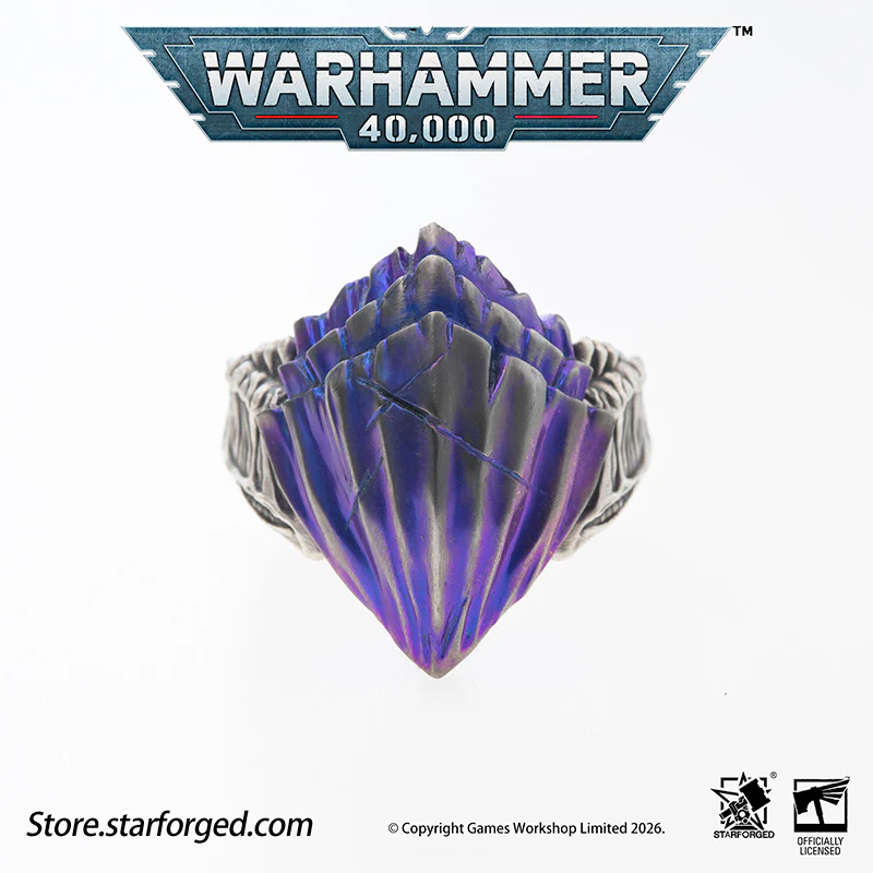 Starforged Warhammer 40K Tyranids Carapace Ring Accessories Game Merchandise Warhammer Gifts Fashion Accessories - Image 10