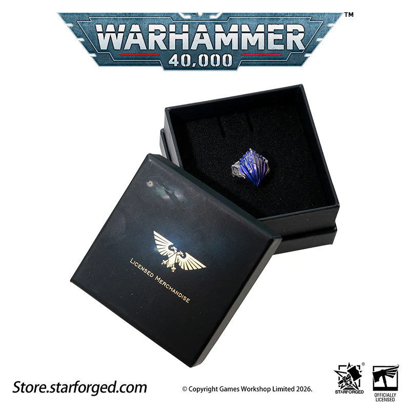 Starforged Warhammer 40K Tyranids Carapace Ring Accessories Game Merchandise Warhammer Gifts Fashion Accessories - Image 11
