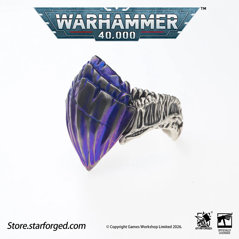 Starforged Warhammer 40K Tyranids Carapace Ring Accessories Game Merchandise Warhammer Gifts Fashion Accessories - Image 7