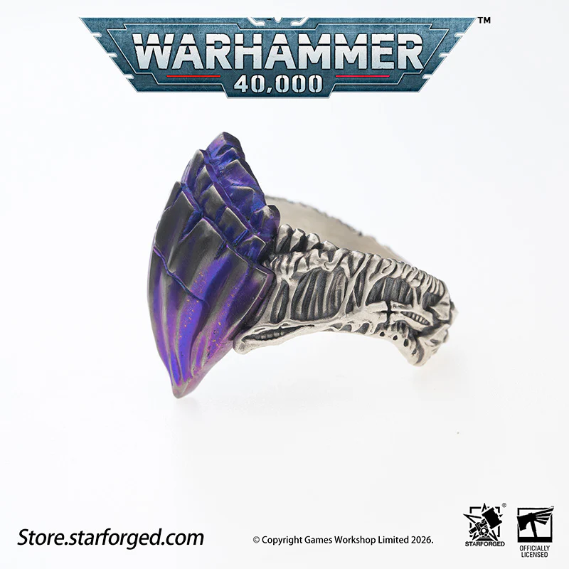 Starforged Warhammer 40K Tyranids Carapace Ring Accessories Game Merchandise Warhammer Gifts Fashion Accessories - Image 8