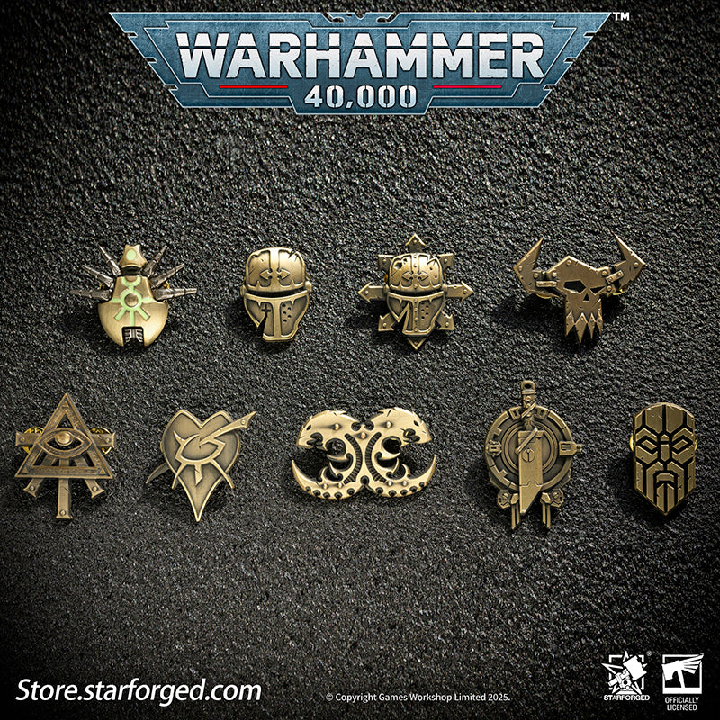 Starforged Warhammer 40K Xenos Faction Pin Collection Pin Badge Men's Fashion Jewelry - Image 2