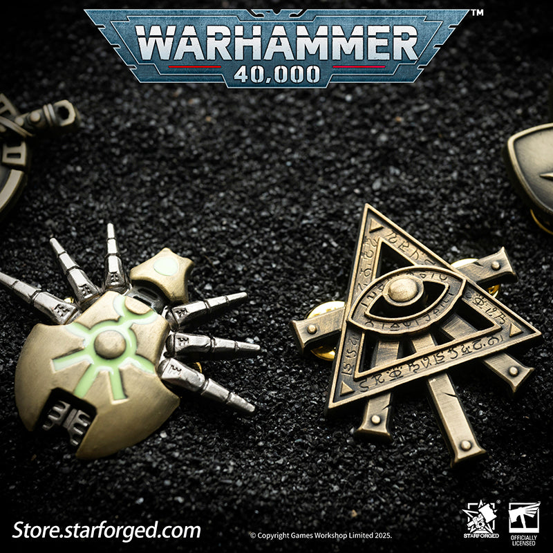 Starforged Warhammer 40K Xenos Faction Pin Collection Pin Badge Men's Fashion Jewelry - Image 5