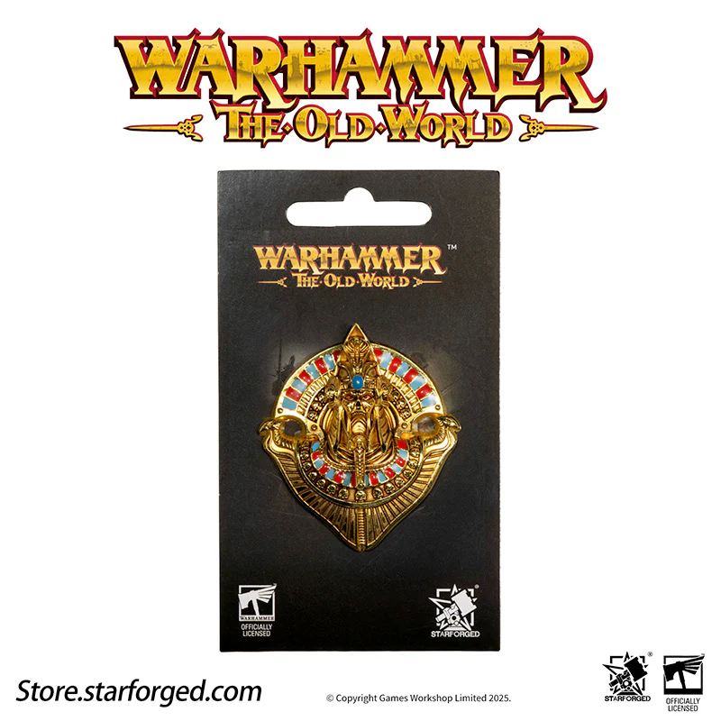 Starforged Warhammer Fantasy The gaze of the Tomb King Settra's Gaze Brooch - Image 10