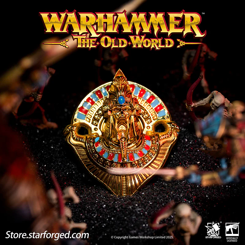 Starforged Warhammer Fantasy The gaze of the Tomb King Settra's Gaze Brooch - Image 3