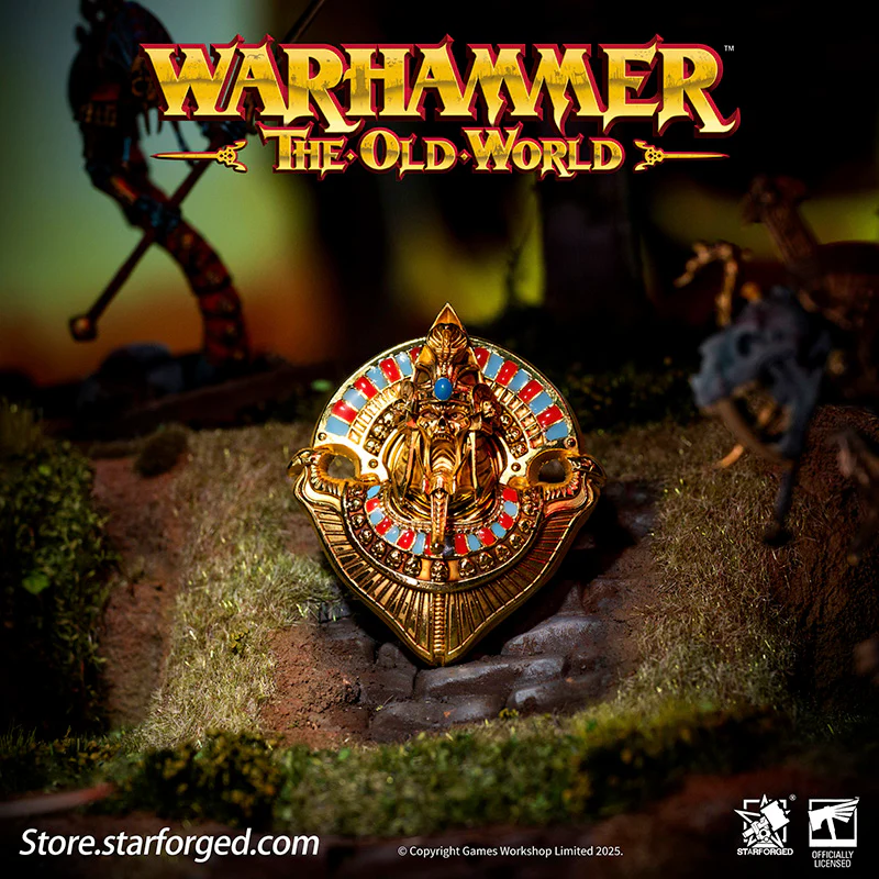 Starforged Warhammer Fantasy The gaze of the Tomb King Settra's Gaze Brooch - Image 4