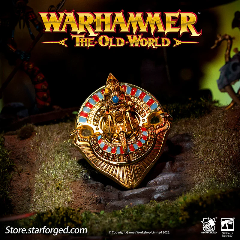 Starforged Warhammer Fantasy The gaze of the Tomb King Settra's Gaze Brooch - Image 5