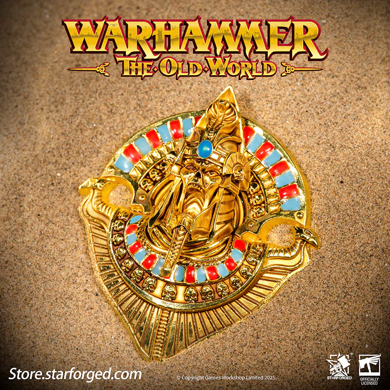 Starforged Warhammer Fantasy The gaze of the Tomb King Settra's Gaze Brooch - Image 6