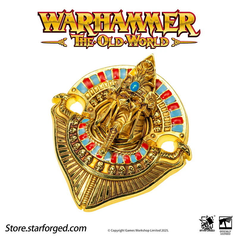 Starforged Warhammer Fantasy The gaze of the Tomb King Settra's Gaze Brooch - Image 7