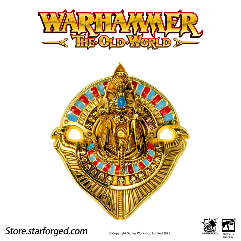 Starforged Warhammer Fantasy The gaze of the Tomb King Settra's Gaze Brooch - Image 9