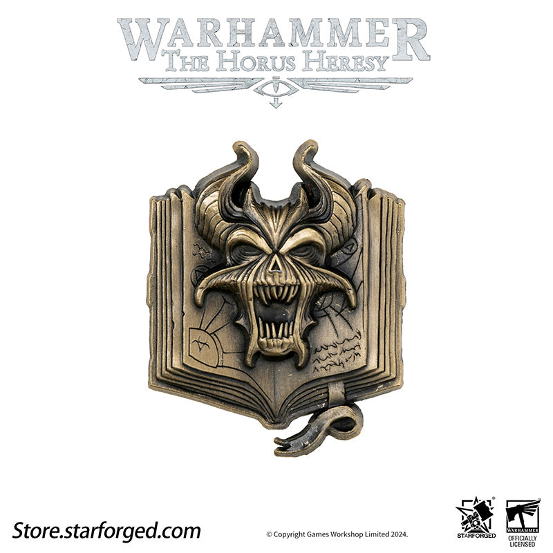 Starforged Warhammer Horus Heresy Burning Galaxy Legion Insignia Pin Badge Brooch 30K Men's Jewelry - Image 16
