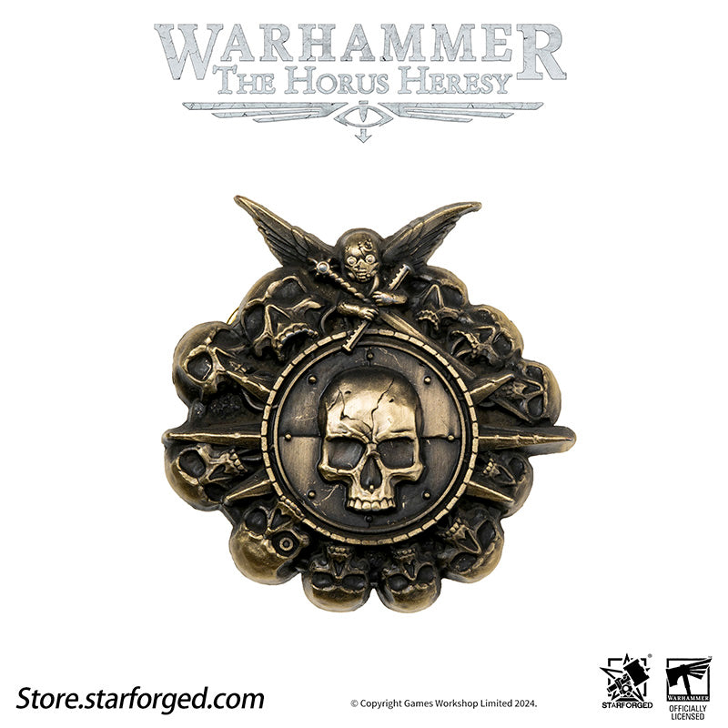 Starforged Warhammer Horus Heresy Burning Galaxy Legion Insignia Pin Badge Brooch 30K Men's Jewelry - Image 18