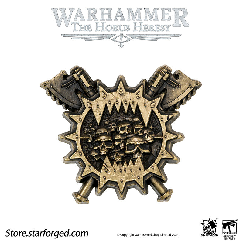 Starforged Warhammer Horus Heresy Burning Galaxy Legion Insignia Pin Badge Brooch 30K Men's Jewelry - Image 21