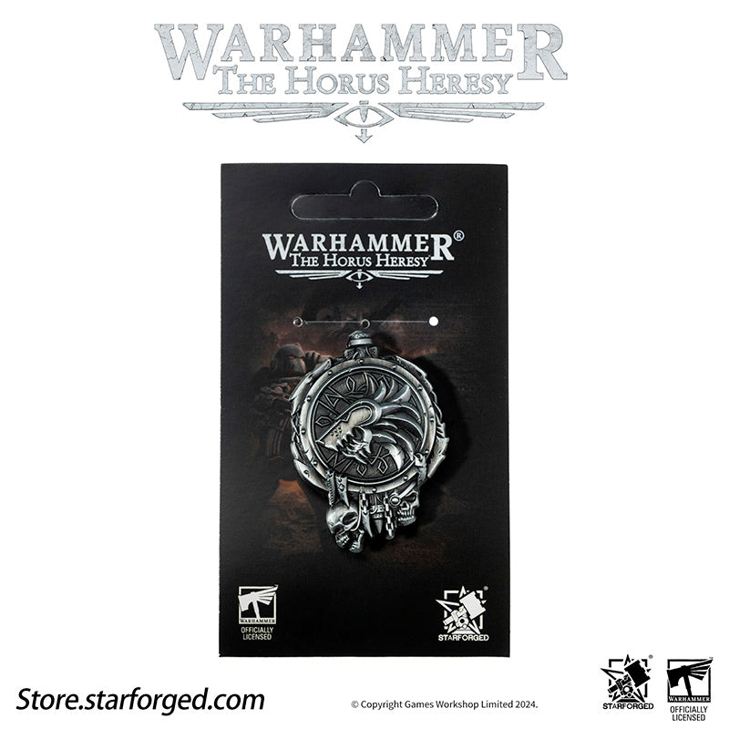 Starforged Warhammer Horus Heresy Burning Galaxy Legion Insignia Pin Badge Brooch 30K Men's Jewelry - Image 31