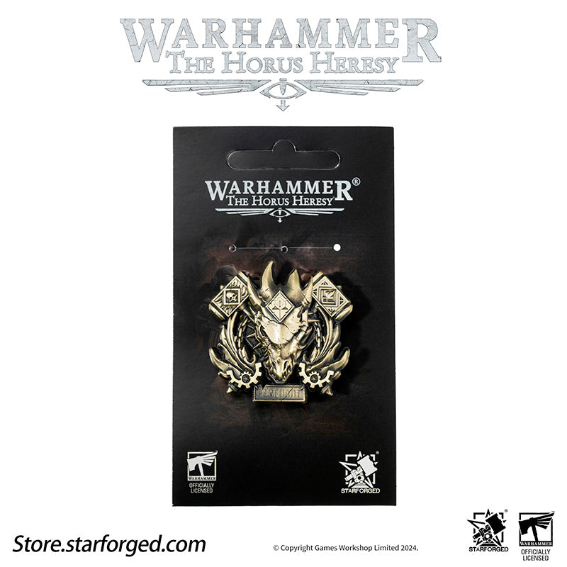 Starforged Warhammer Horus Heresy Burning Galaxy Legion Insignia Pin Badge Brooch 30K Men's Jewelry - Image 38