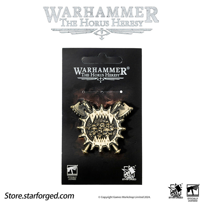 Starforged Warhammer Horus Heresy Burning Galaxy Legion Insignia Pin Badge Brooch 30K Men's Jewelry - Image 41