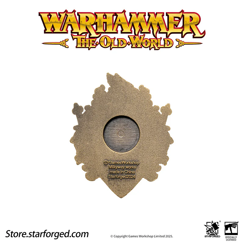 Starforged Warhammer Old World Ducal Shield of Bretonnia Faction Banner Badge - Image 13