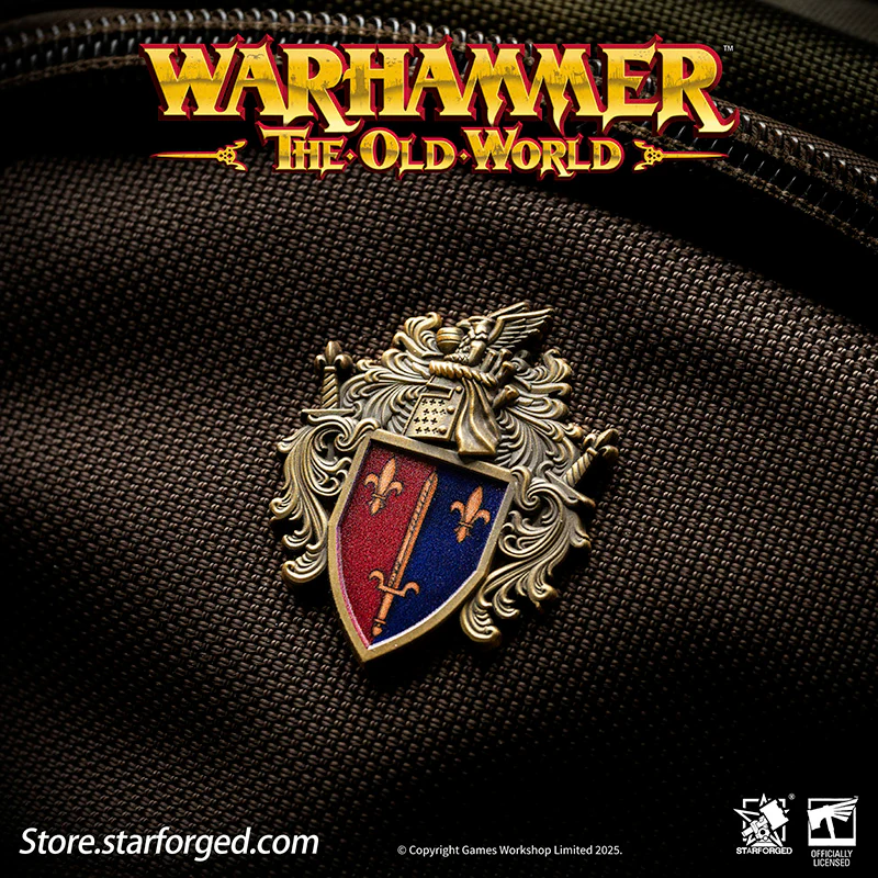 Starforged Warhammer Old World Ducal Shield of Bretonnia Faction Banner Badge - Image 4