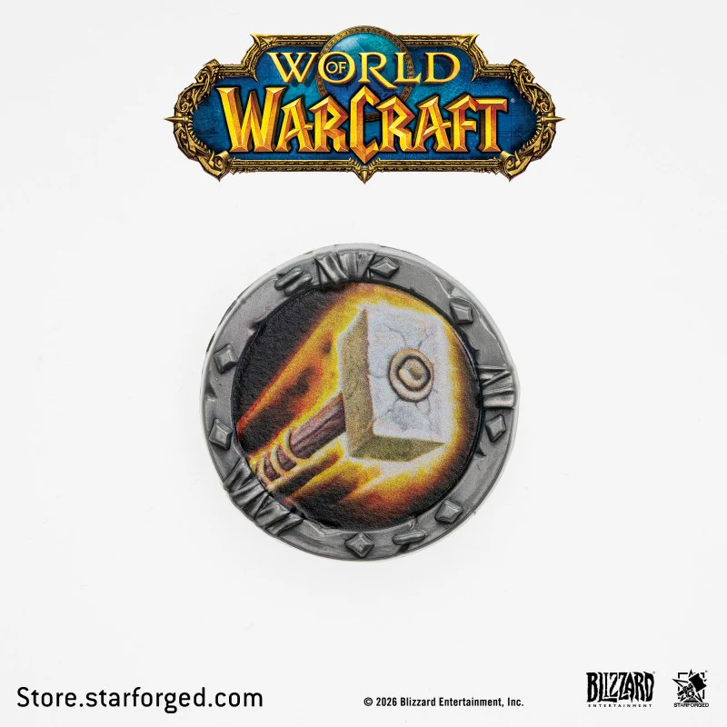 Starforged World of Warcraft Class Metal Badges Men's Fashion Jewelry Officially Authorized - Image 10