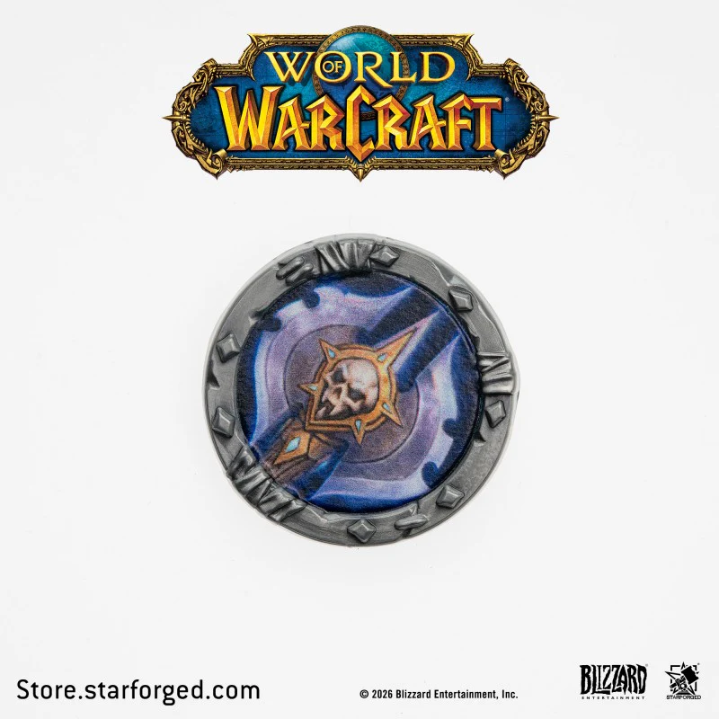 Starforged World of Warcraft Class Metal Badges Men's Fashion Jewelry Officially Authorized - Image 11
