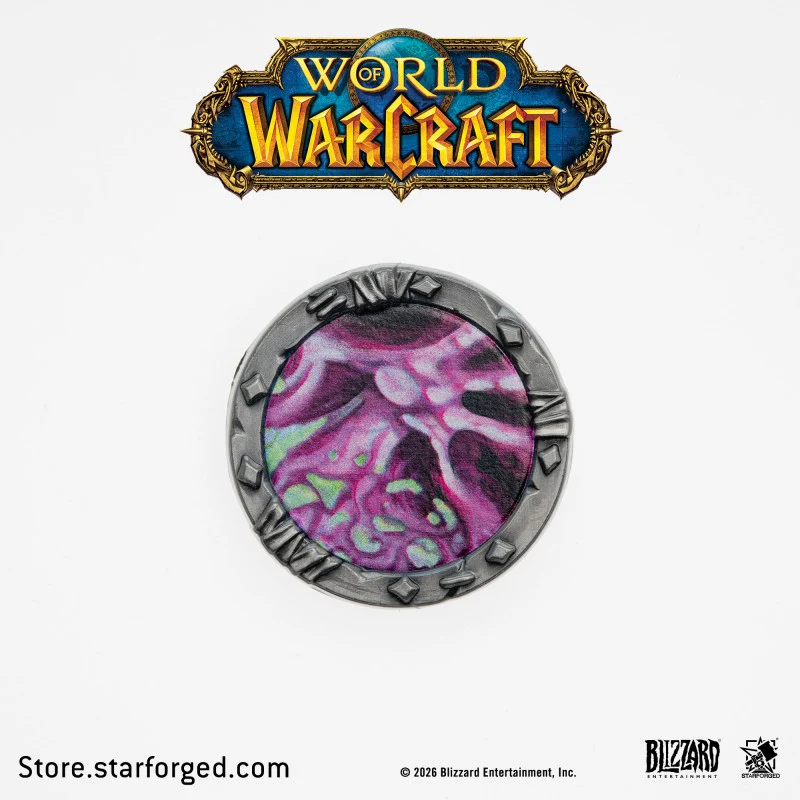 Starforged World of Warcraft Class Metal Badges Men's Fashion Jewelry Officially Authorized - Image 12