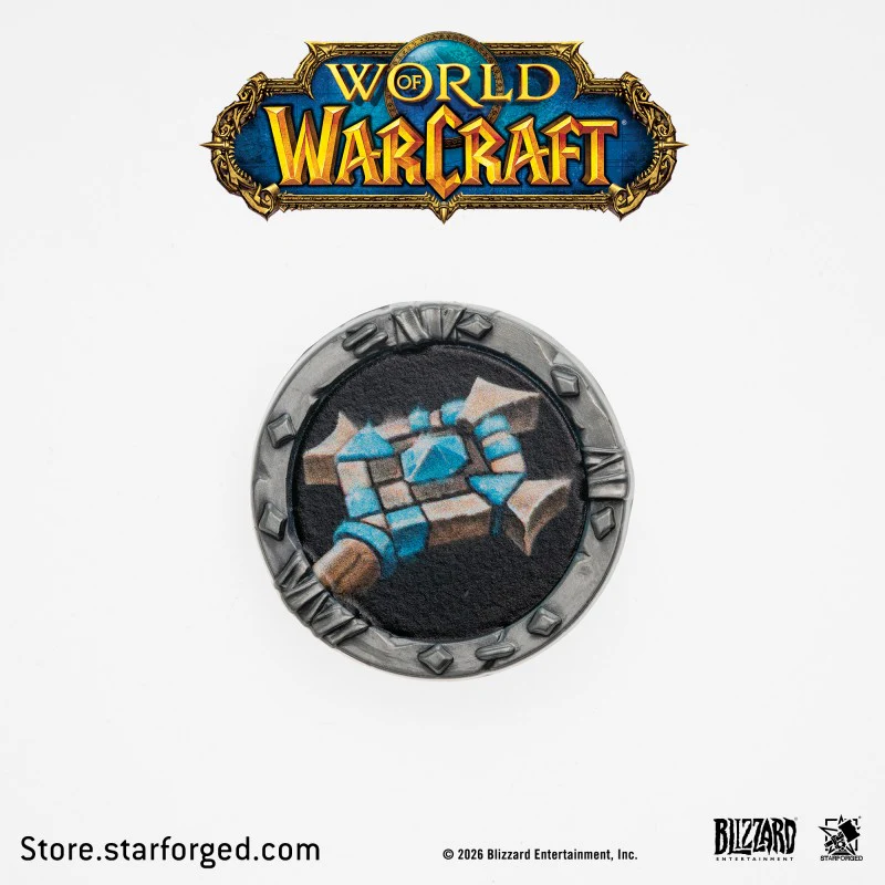 Starforged World of Warcraft Class Metal Badges Men's Fashion Jewelry Officially Authorized - Image 13