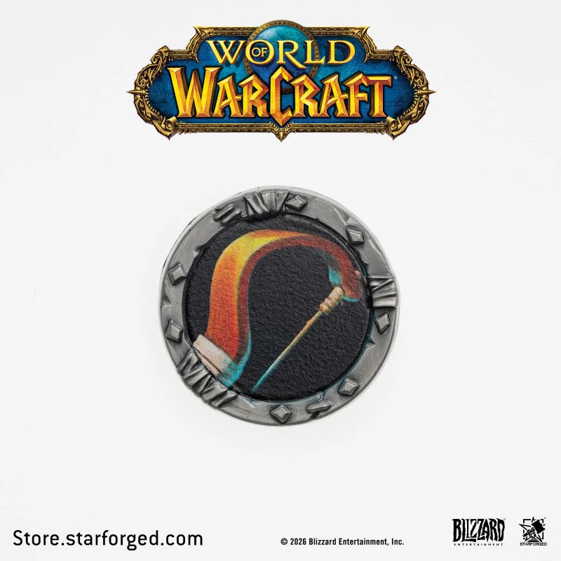 Starforged World of Warcraft Class Metal Badges Men's Fashion Jewelry Officially Authorized - Image 14
