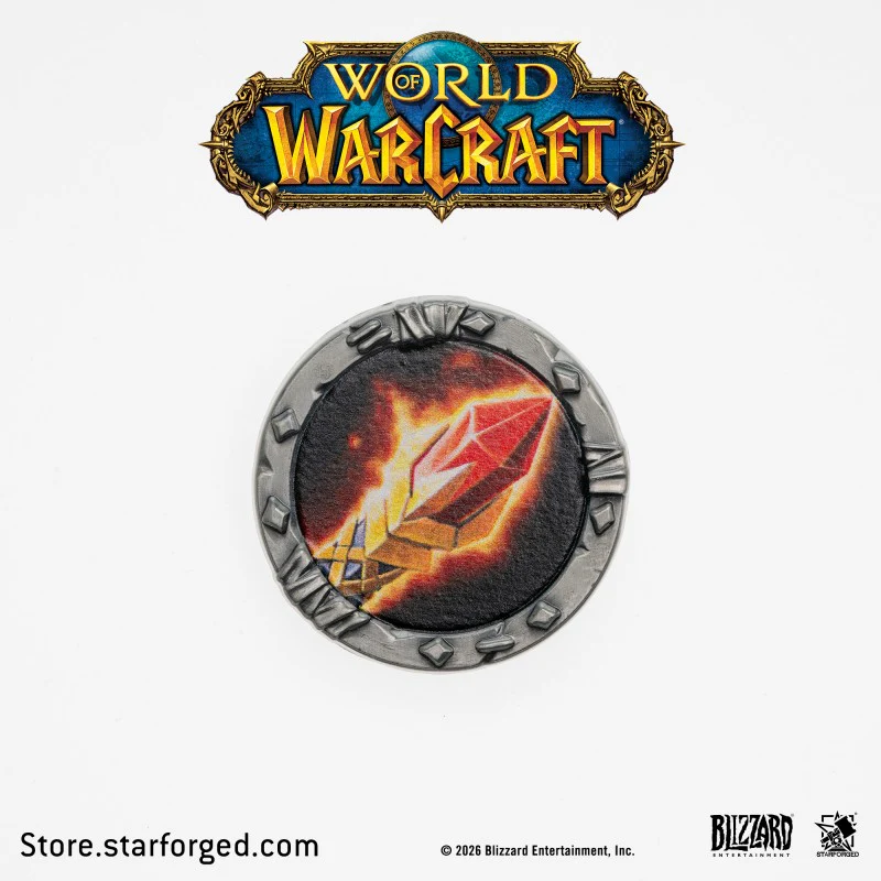 Starforged World of Warcraft Class Metal Badges Men's Fashion Jewelry Officially Authorized - Image 15