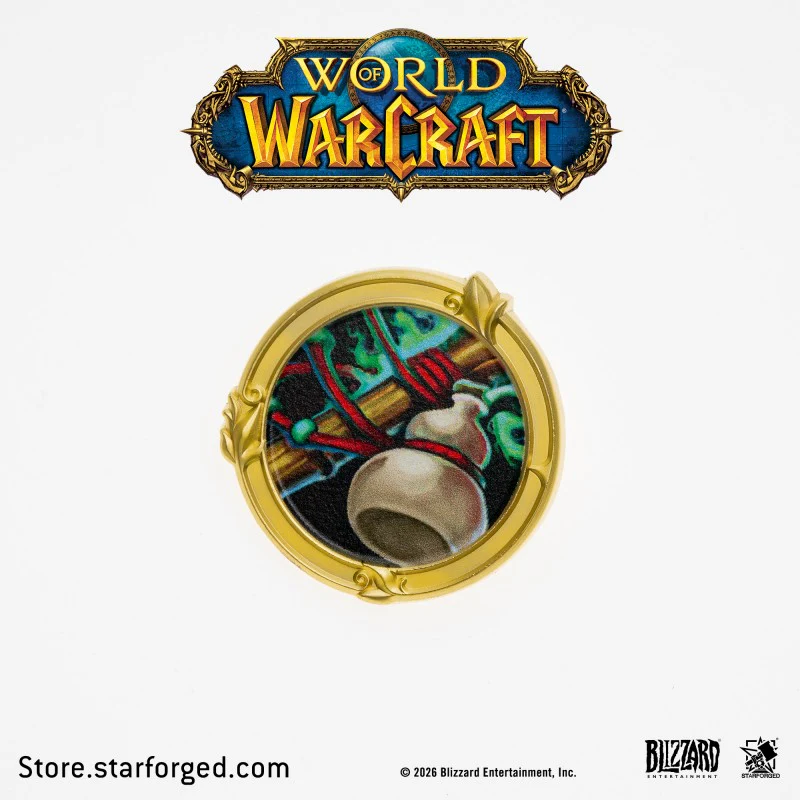 Starforged World of Warcraft Class Metal Badges Men's Fashion Jewelry Officially Authorized - Image 20
