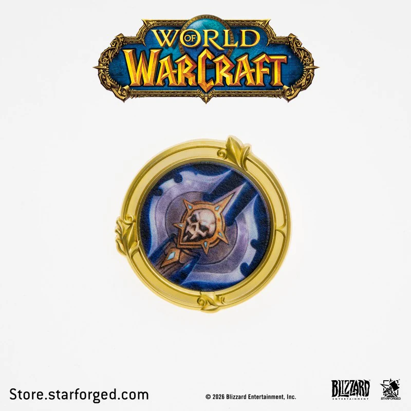 Starforged World of Warcraft Class Metal Badges Men's Fashion Jewelry Officially Authorized - Image 23