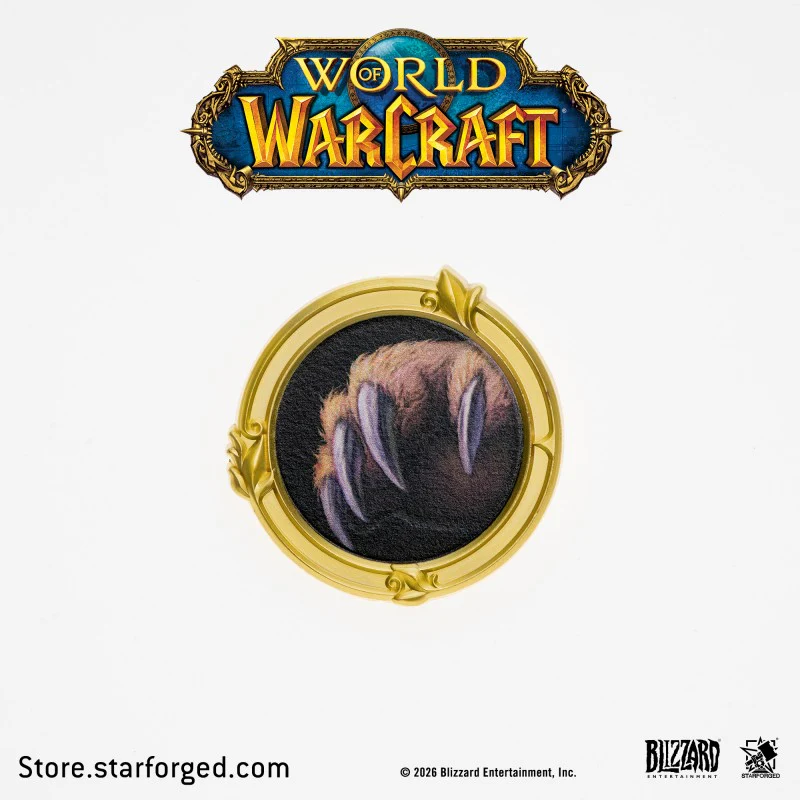 Starforged World of Warcraft Class Metal Badges Men's Fashion Jewelry Officially Authorized - Image 29