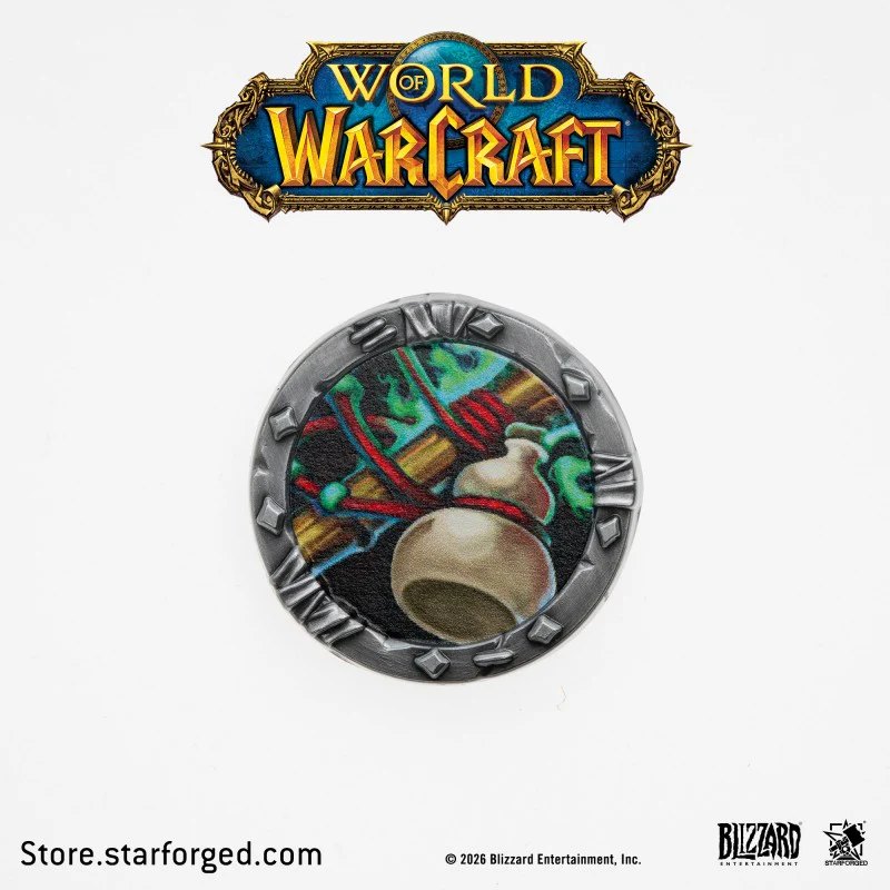 Starforged World of Warcraft Class Metal Badges Men's Fashion Jewelry Officially Authorized - Image 8