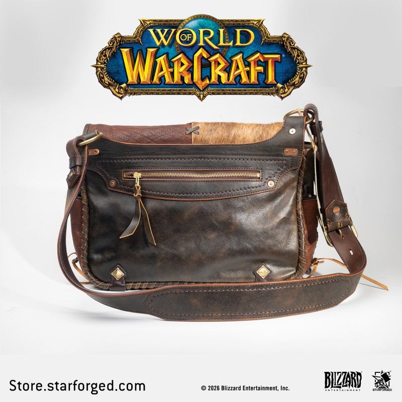 Starforged World of Warcraft Horde Warsong Crossbody Bag Men's Fashion Accessories Officially Authorized - Image 4