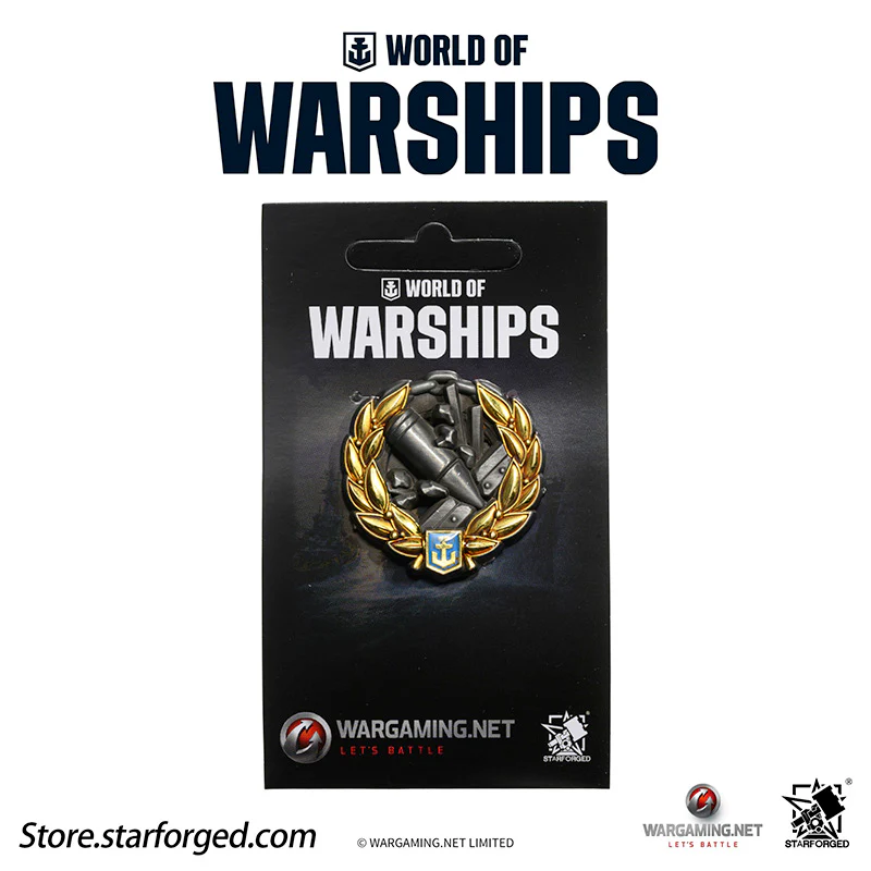 Starforged World of Warships Achievements Commemorative Pin Brooch Badge Game Peripherals Wargaming License - Image 22