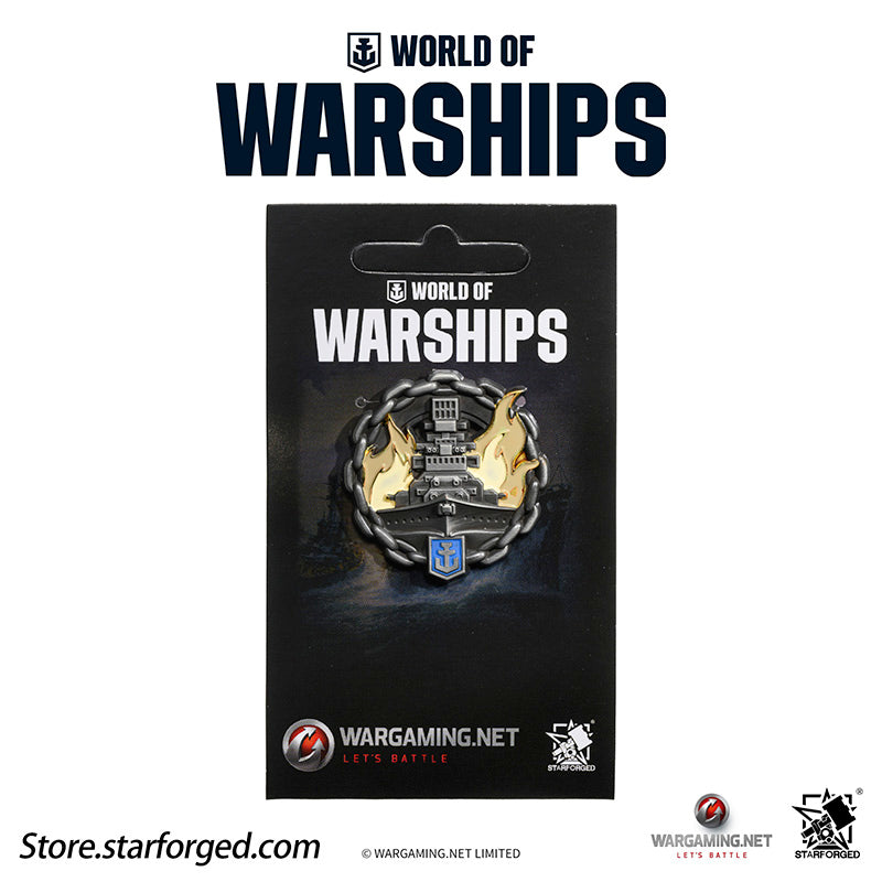 Starforged World of Warships Achievements Commemorative Pin Brooch Badge Game Peripherals Wargaming License - Image 23