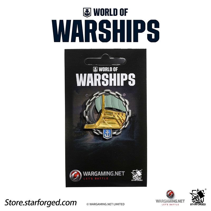 Starforged World of Warships Achievements Commemorative Pin Brooch Badge Game Peripherals Wargaming License - Image 25