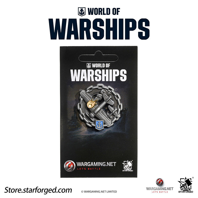 Starforged World of Warships Achievements Commemorative Pin Brooch Badge Game Peripherals Wargaming License - Image 27