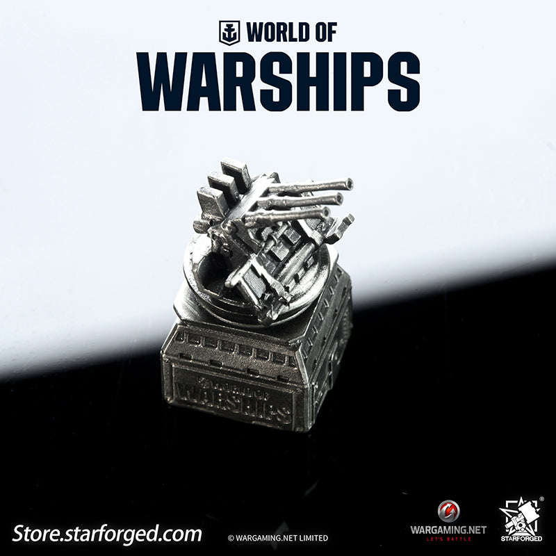 Starforged World of Warships Armament Turret Keyboard Keycaps Game Peripherals Official Authorization - Image 17