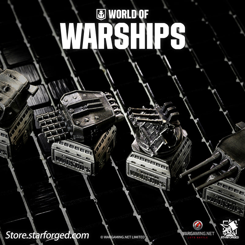 Starforged World of Warships Armament Turret Keyboard Keycaps Game Peripherals Official Authorization - Image 4