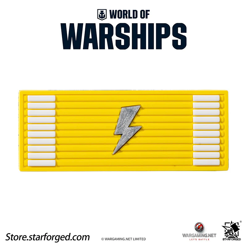Starforged World of Warships Game Damage Counting Logo Velcro Men's Accessories Other - Image 11
