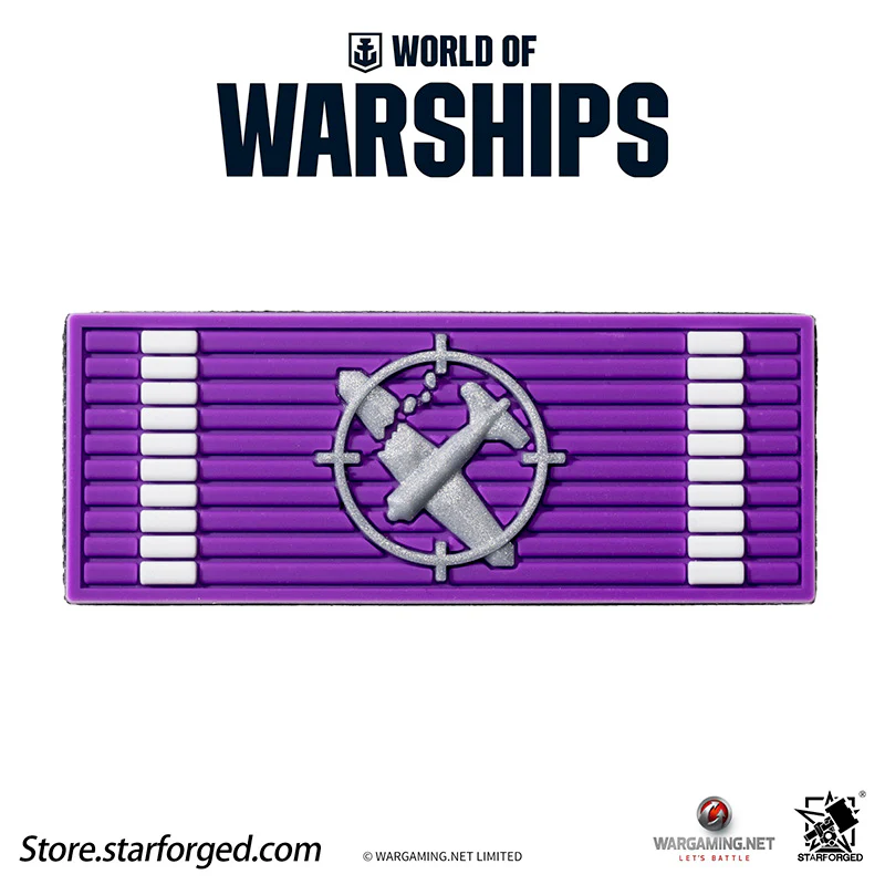 Starforged World of Warships Game Damage Counting Logo Velcro Men's Accessories Other - Image 12
