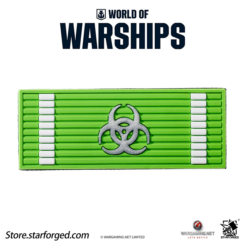Starforged World of Warships Game Damage Counting Logo Velcro Men's Accessories Other - Image 15