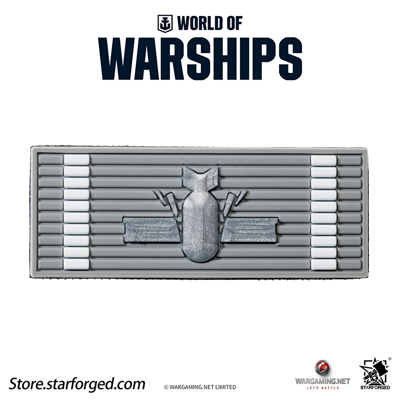 Starforged World of Warships Game Damage Counting Logo Velcro Men's Accessories Other - Image 17
