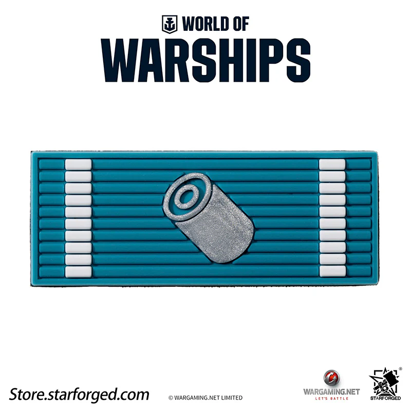 Starforged World of Warships Game Damage Counting Logo Velcro Men's Accessories Other - Image 19