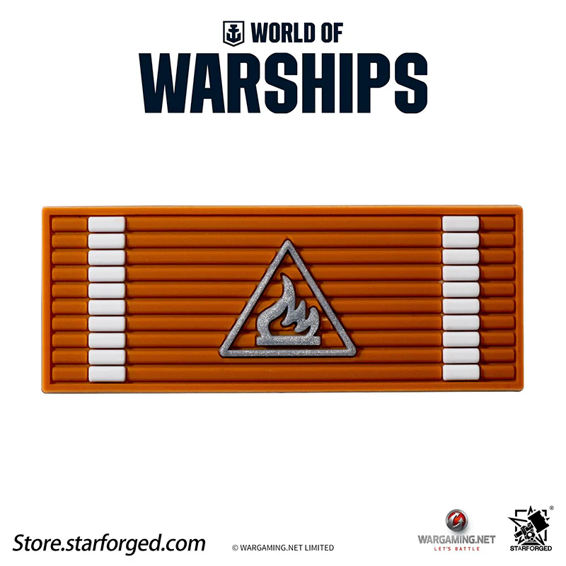 Starforged World of Warships Game Damage Counting Logo Velcro Men's Accessories Other - Image 21
