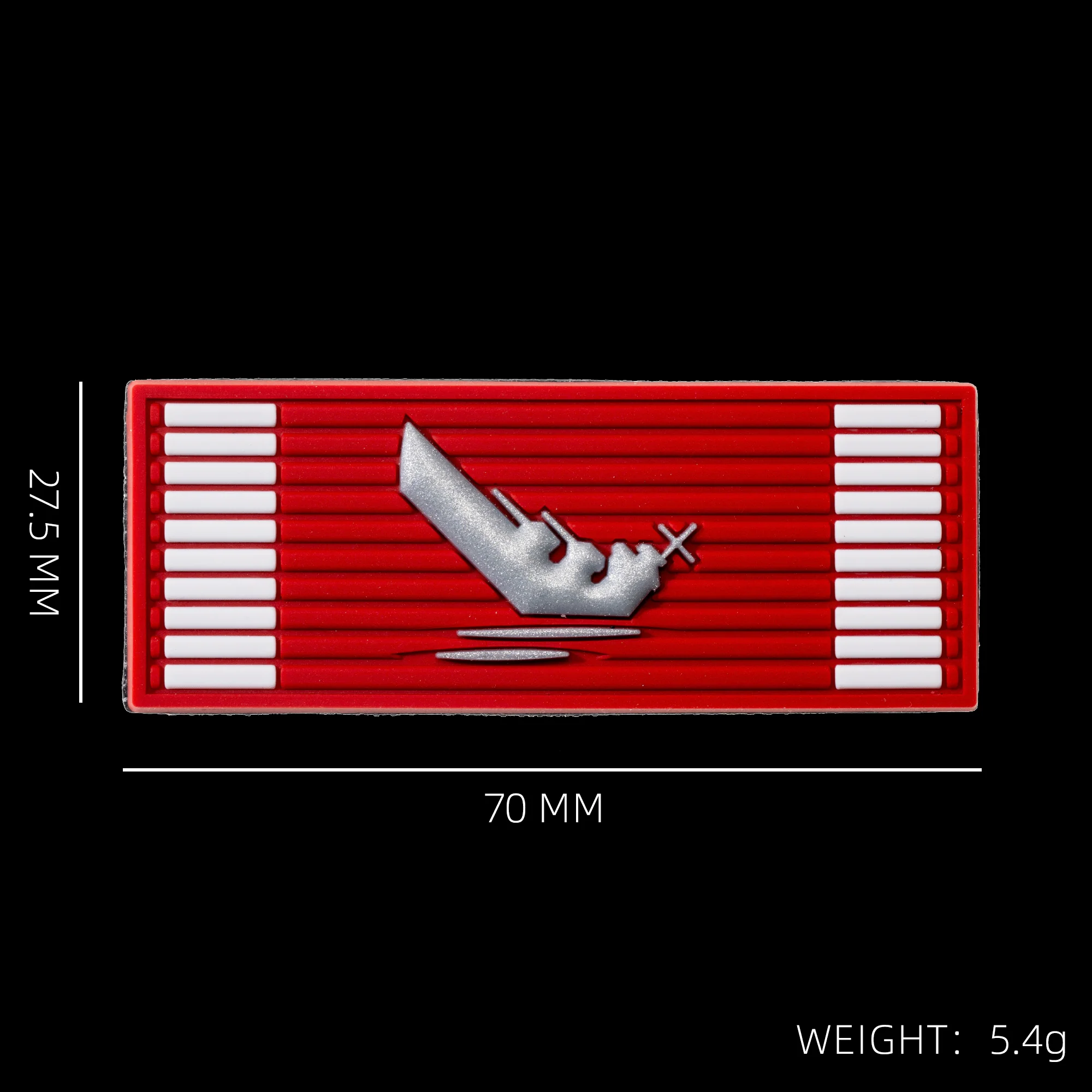 Starforged World of Warships Game Damage Counting Logo Velcro Men's Accessories Other - Image 24