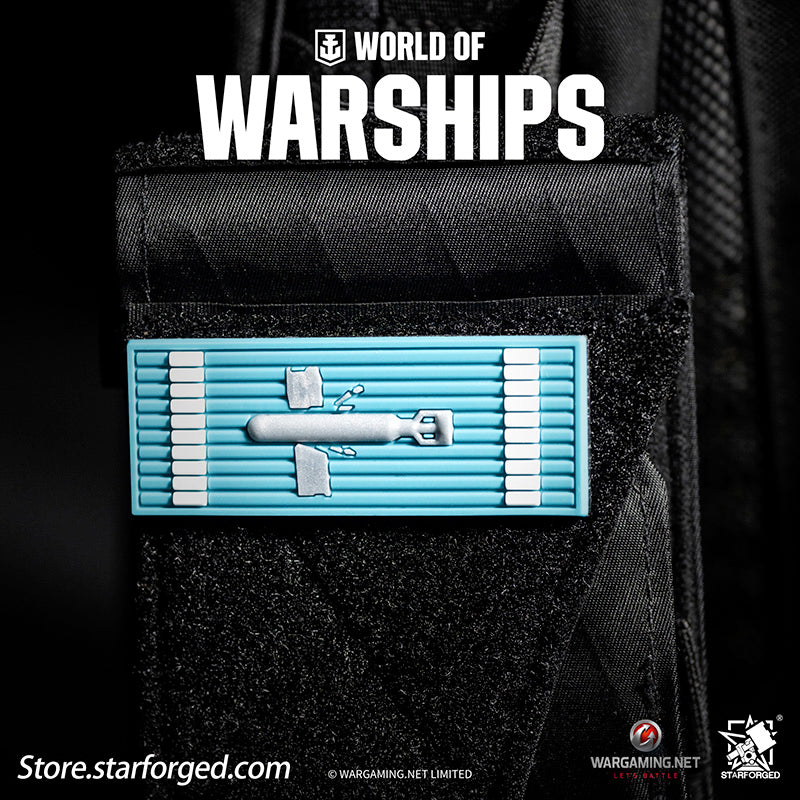 Starforged World of Warships Game Damage Counting Logo Velcro Men's Accessories Other - Image 6