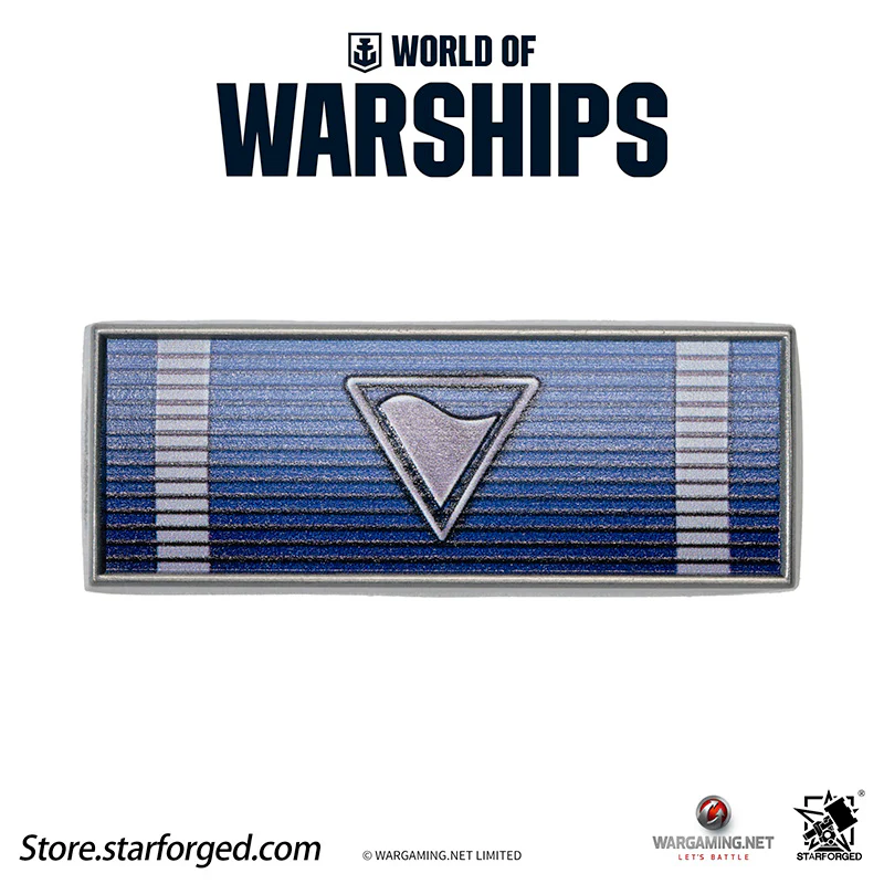 Starforged World of Warships Commendation Ribbon Game Damage Tokens Fridge Magnets & Pin Brooch Wargaming License Other - Image 14