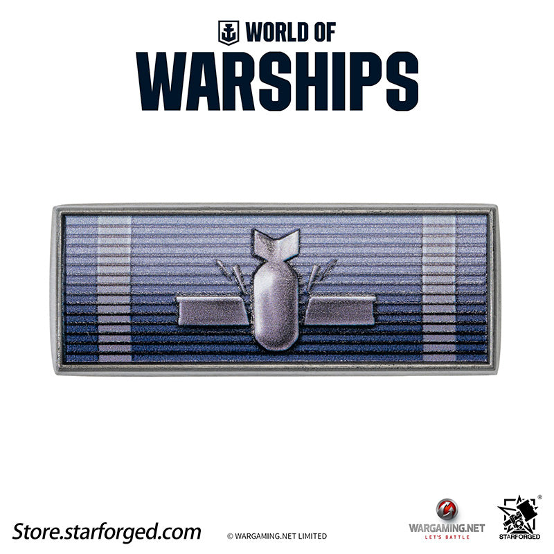 Starforged World of Warships Commendation Ribbon Game Damage Tokens Fridge Magnets & Pin Brooch Wargaming License Other - Image 15