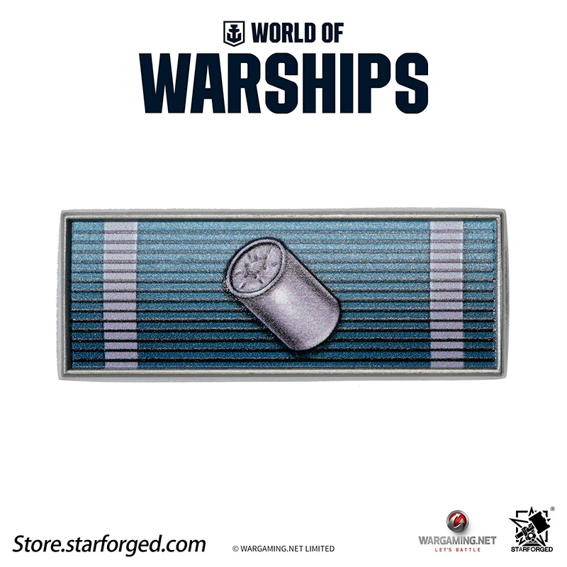 Starforged World of Warships Commendation Ribbon Game Damage Tokens Fridge Magnets & Pin Brooch Wargaming License Other - Image 17