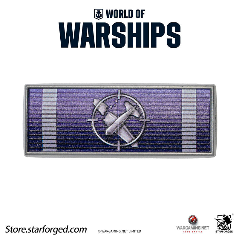 Starforged World of Warships Commendation Ribbon Game Damage Tokens Fridge Magnets & Pin Brooch Wargaming License Other - Image 19